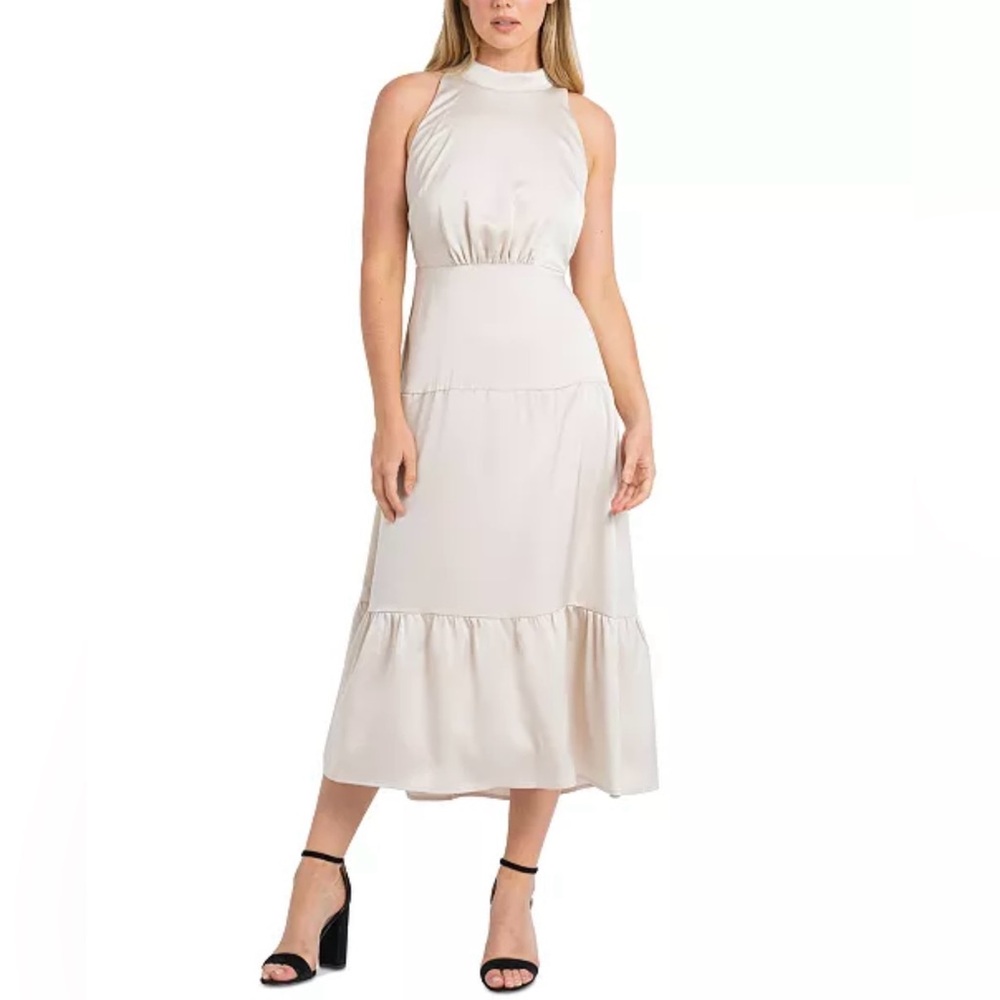 Sam Edelman Tiered-Skirt Sleeveless Dress